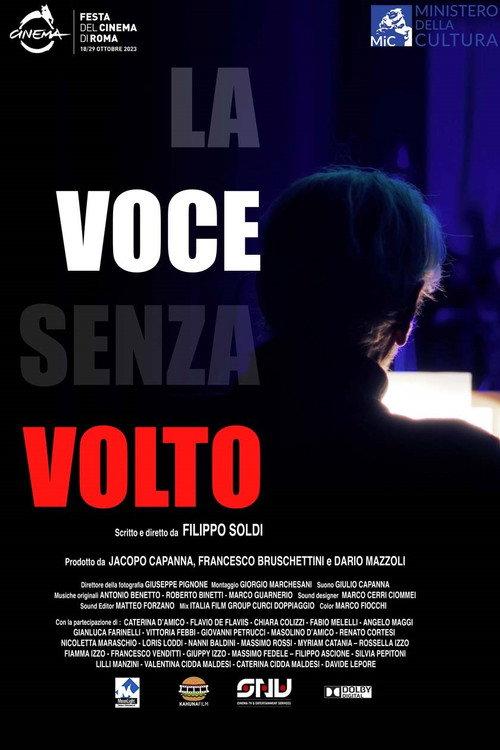 La voce senza volto 2023 official movie poster