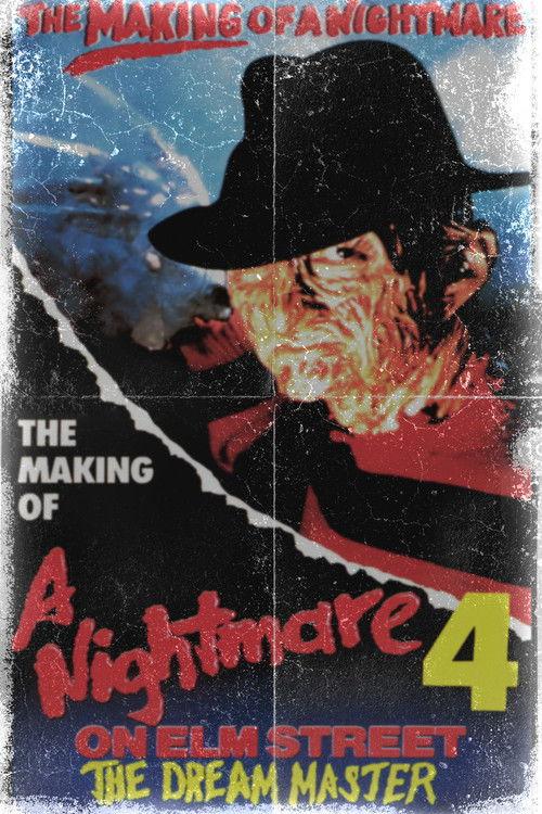 The Making of 'Nightmare on Elm Street IV' 1989 official movie poster