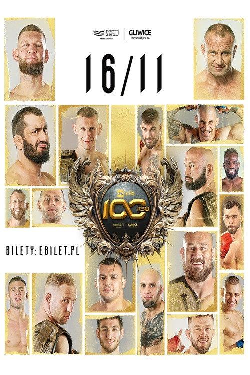 KSW 100: Khalidov vs. Bartosinski 2024 official movie poster