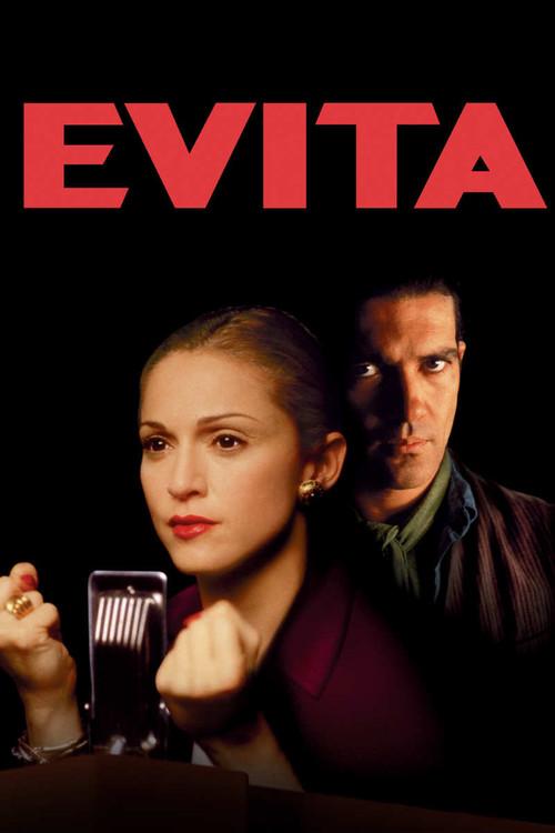 A New Madonna: The Making of 'Evita' 1996 official movie poster