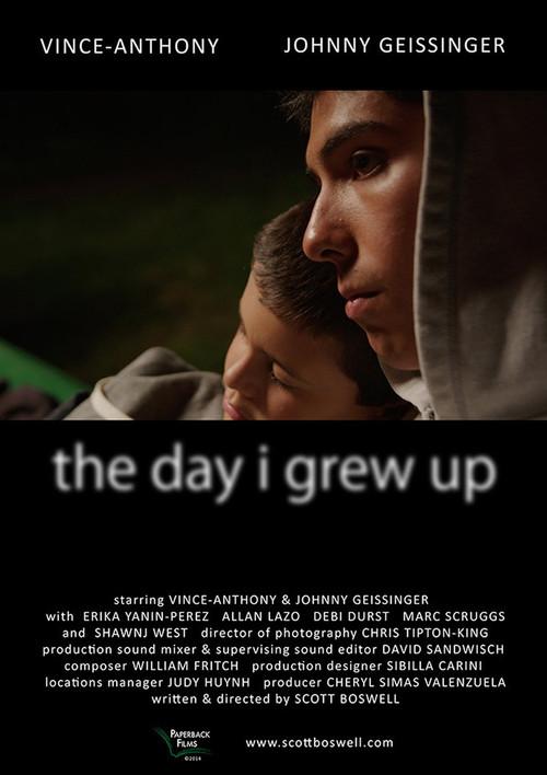 The Day I Grew Up 2015 official movie poster