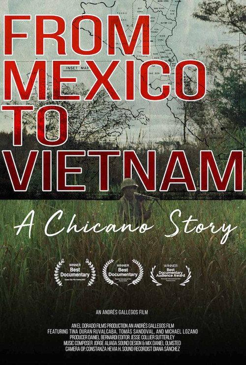 From Mexico to Vietnam: A Chicano Story 2022 official movie poster