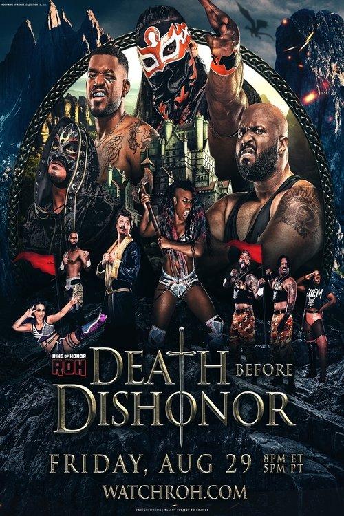 ROH Death Before Dishonor 2025 2025 official movie poster