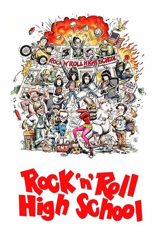 Rock 'n' Roll High School 1979 official movie poster