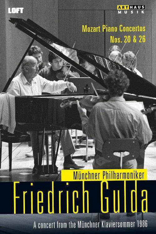 Gulda: Mozart Piano Concertos Nos. 20 & 26 1986 official movie poster