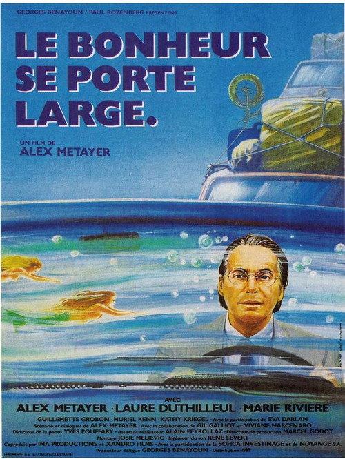 Le bonheur se porte large 1988 official movie poster