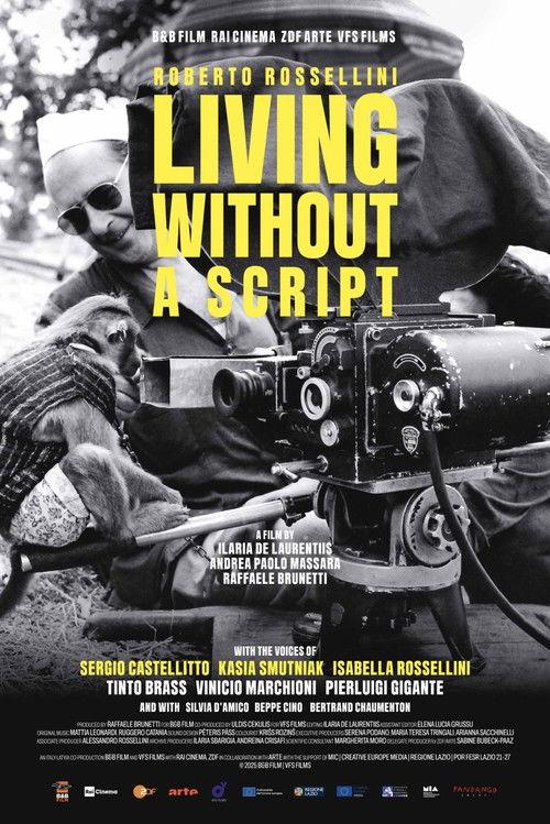 Roberto Rossellini - Living Without A Script 2025 official movie poster