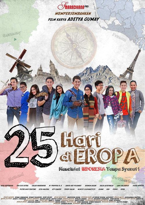 25 Hari Di Eropa 2016 official movie poster