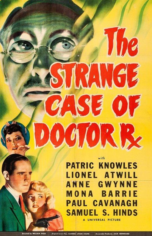 The Strange Case of Doctor Rx 1942 official movie poster