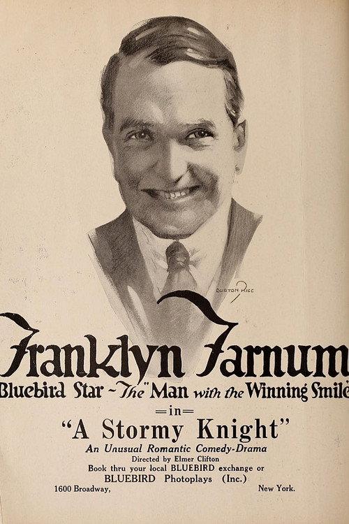 A Stormy Knight 1917 official movie poster