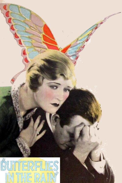 Butterflies in the Rain 1926 official movie poster