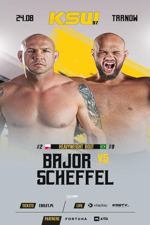 KSW 97: Bajor vs. Scheffel 2024 official movie poster