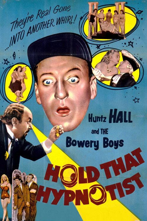 Hold That Hypnotist 1957 official movie poster
