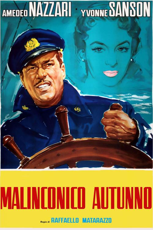 Melancholy Autumn 1958 official movie poster