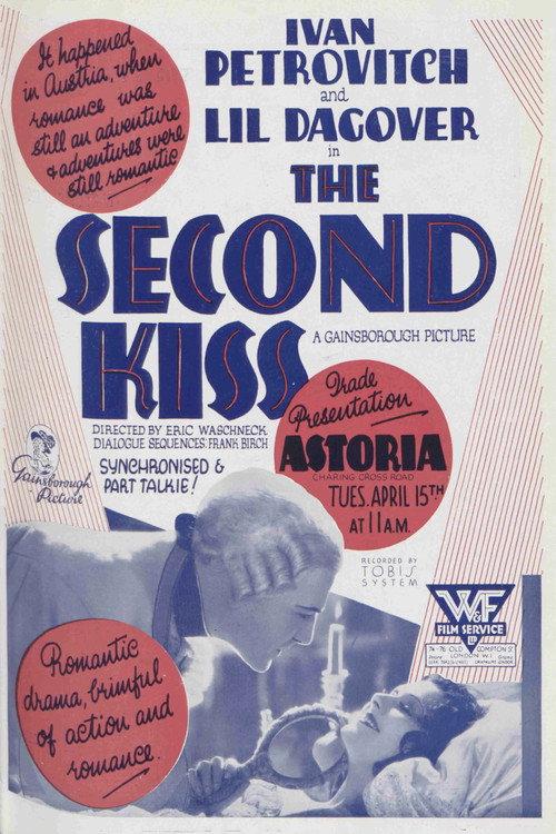 The Second Kiss 1930 official movie poster