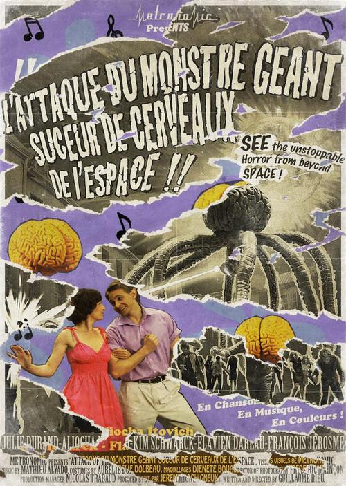 Attack of the Giant Brainsucker Monster From Outer Space 2010 official movie poster