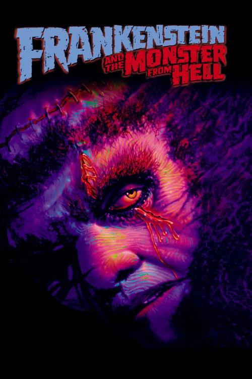 Frankenstein and the Monster from Hell 1974 official movie poster