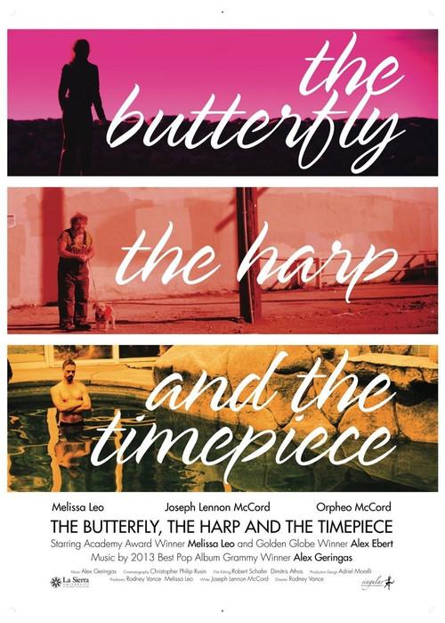 The Butterfly, The Harp, and The Timepiece 2015 official movie poster
