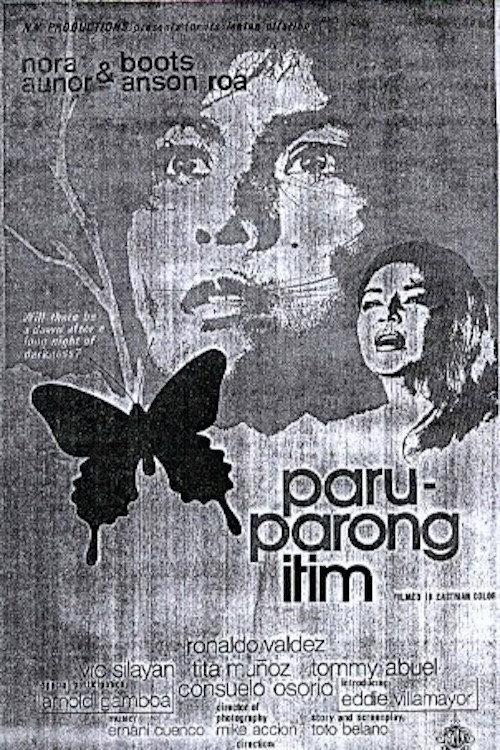 Paru-parong itim 1973 official movie poster