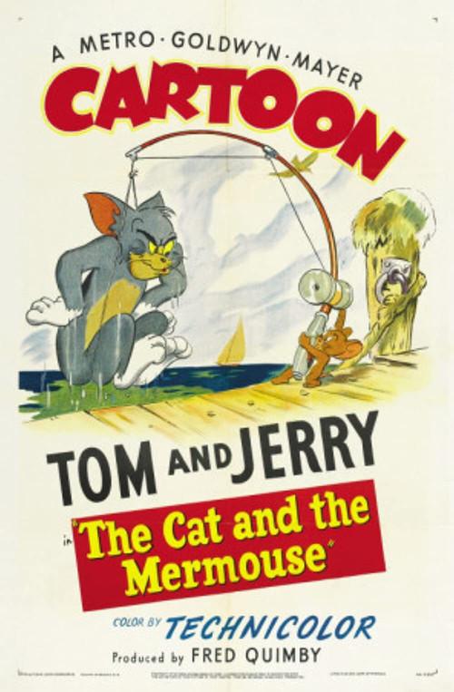 The Cat and the Mermouse 1949 official movie poster