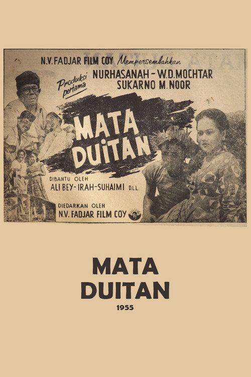 Mata Duitan 1955 official movie poster