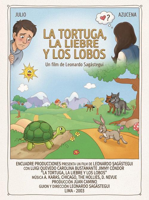 La tortuga, la liebre y los lobos 2003 official movie poster