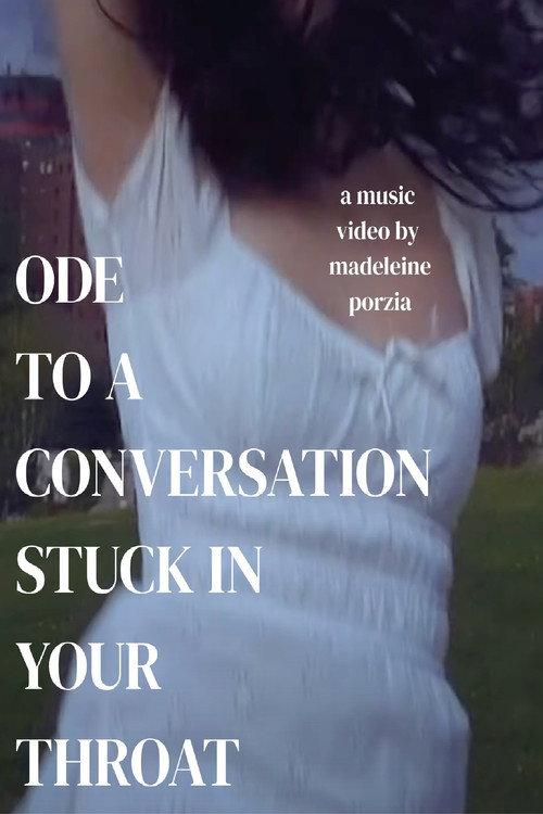 ode to a conversation stuck in your throat 2024 official movie poster