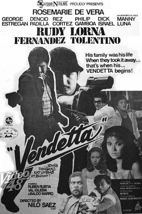 Vendetta 1982 official movie poster