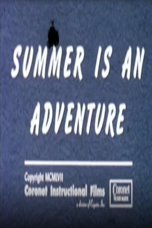Summer Is An Adventure 1957 official movie poster