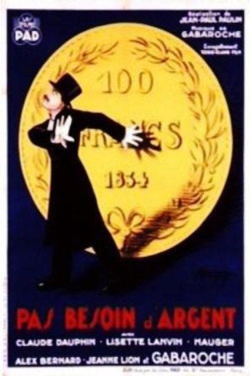 Don't Need Money 1933 official movie poster