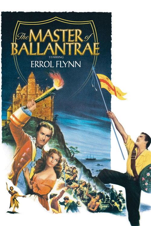 The Master of Ballantrae 1953 official movie poster