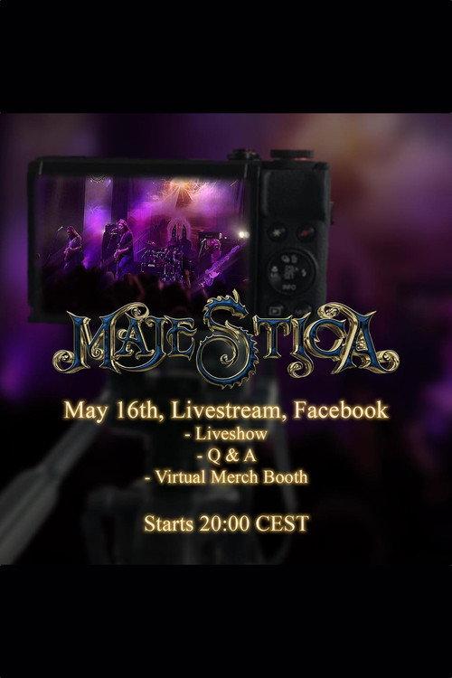 Majestica - Intimate Livestream Experience 2020 official movie poster