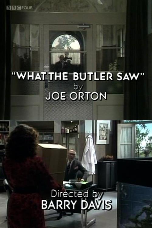 What the Butler Saw 1987 official movie poster
