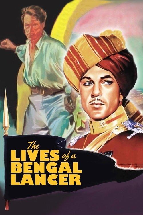 The Lives of a Bengal Lancer 1935 official movie poster