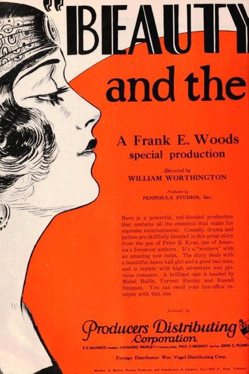 Beauty and the Bad Man 1925 official movie poster