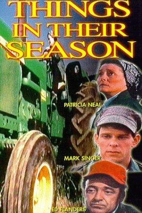 Things in Their Season 1974 official movie poster