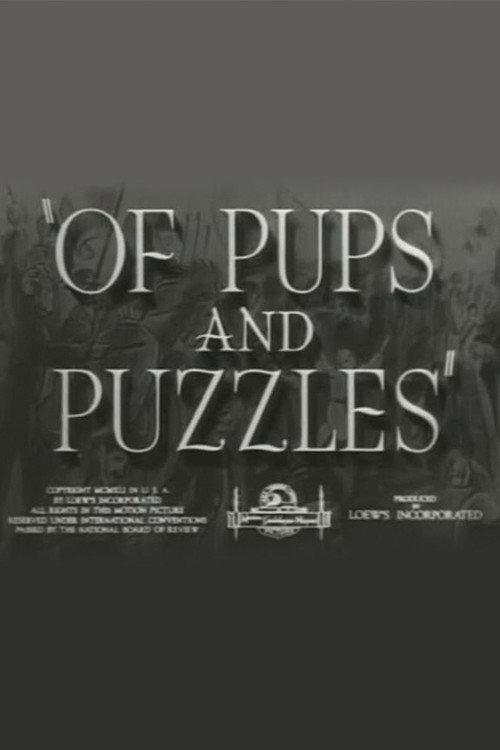 Of Pups and Puzzles 1941 official movie poster