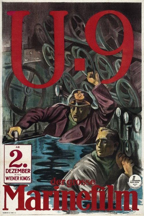 U 9 Weddigen 1927 official movie poster