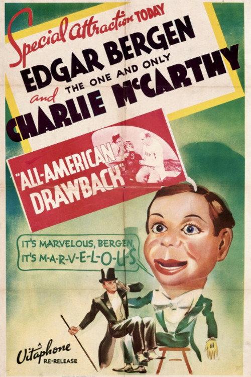 All American Drawback 1935 official movie poster