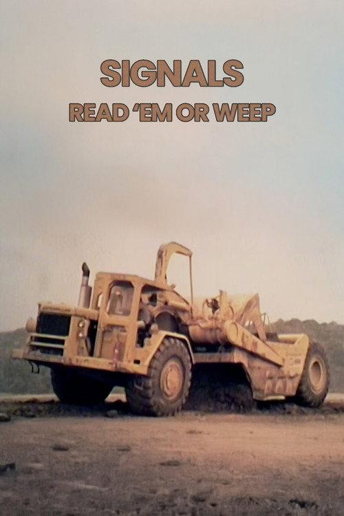 Signals: Read 'Em or Weep 1981 official movie poster