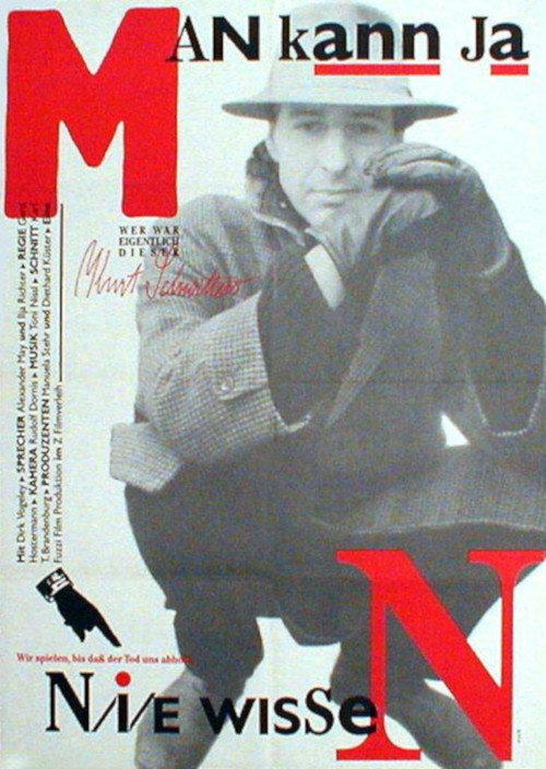 Mann kann ja nie wissen 1987 official movie poster