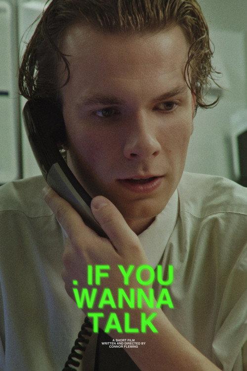 IF YOU WANNA TALK 2025 official movie poster