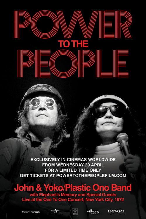 Power to the People: John & Yoko Live in NYC 2026 official movie poster