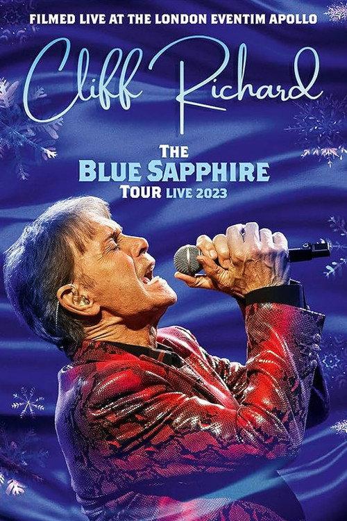 Cliff Richard: The Blue Sapphire Tour 2023 2023 official movie poster
