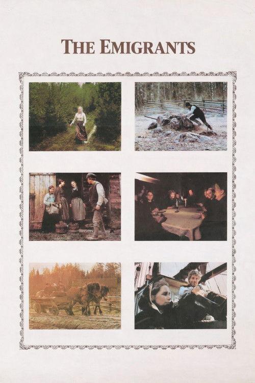 The Emigrants 1971 official movie poster