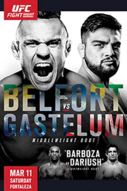 UFC Fight Night 106: Belfort vs. Gastelum 2017 official movie poster