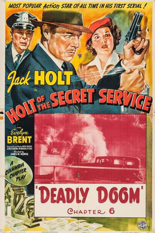 Holt of the Secret Service 1941 official movie poster