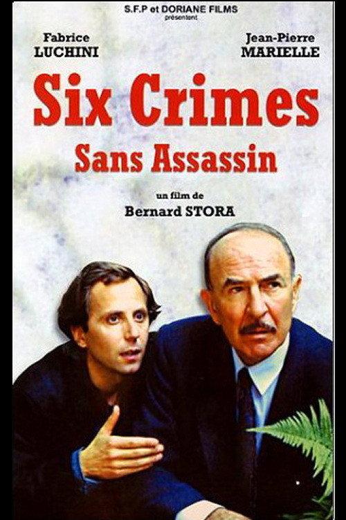 Six crimes sans assassins 1990 official movie poster