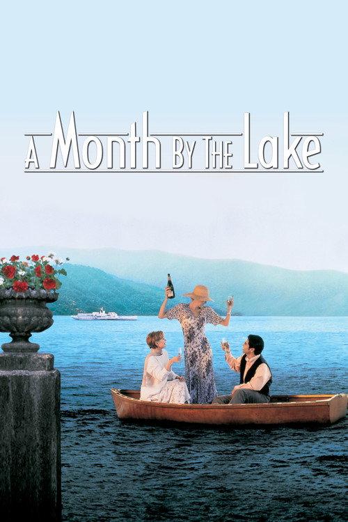 A Month by the Lake 1995 official movie poster