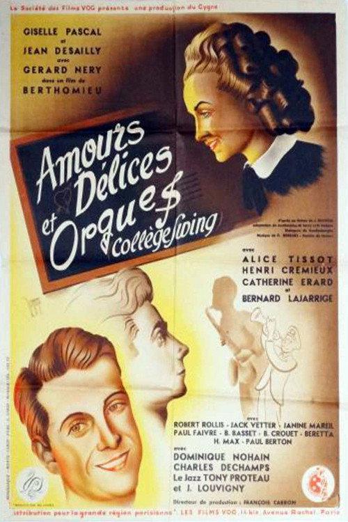 Loves, Delights and Organs 1947 official movie poster